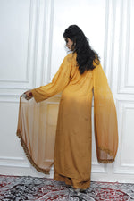 Load image into Gallery viewer, Most Comfortabe Rayon Ombrae Hand Embroidered Full Suit