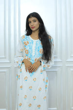 Load image into Gallery viewer, Effortless Chikankari multi colour Kurti