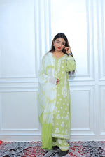 Load image into Gallery viewer, luxx Chikankari Modal Kurti Set