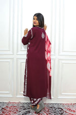 Load image into Gallery viewer, luxx Chikankari Modal Kurti Set