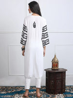 Load image into Gallery viewer, Premium Nyra Cut Chikankari Kurta On Soft Modal Fabric
