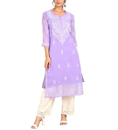 Mirror Gala Booti Kurti with inner