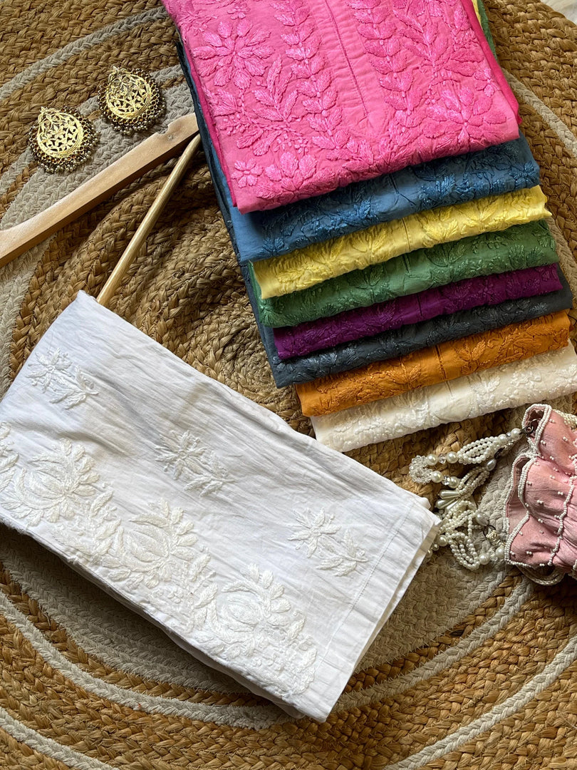 Chanderi Silk Ombre Soft Dyed Kurtas