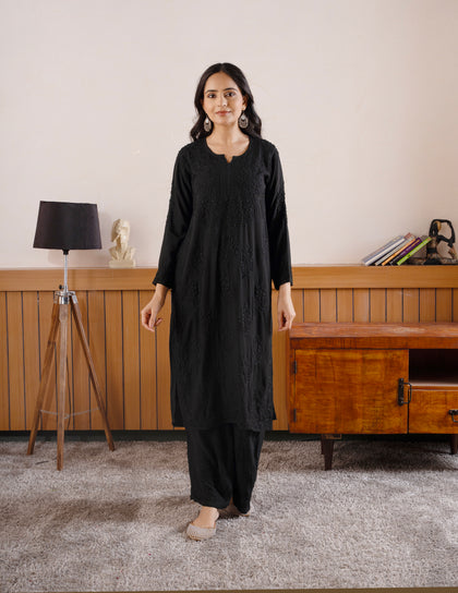 Swati Rathi In Modal Cotton Co-ord Set With Dupatta