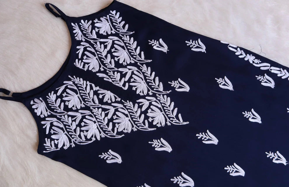 ASUHANI Maroon Sleeveless Rayon Kurta Pant set