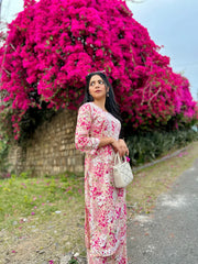 Mulmul Chikankari Cord Set