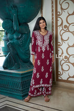 Load image into Gallery viewer, Persian Knot Cotton Co-ord Set
