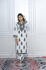 Load image into Gallery viewer, Premium Chikankari Kurta On Soft Modal Fabric
