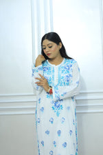 Load image into Gallery viewer, Effortless Chikankari multi colour Kurti
