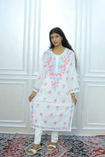 Load image into Gallery viewer, Effortless Chikankari multi colour Kurti
