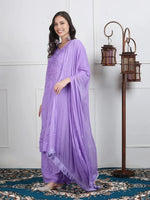 Load image into Gallery viewer, Dobby Cotton 3 piece Set Kurti, Dupatta &amp; Plazzo
