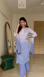 Load image into Gallery viewer, Beautiful Ombre 4pc Mirror Work Set
