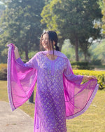 Load image into Gallery viewer, Afreen Buti Jaal Georgeete mirror Chikankari Full Suite with dupatta always best seller
